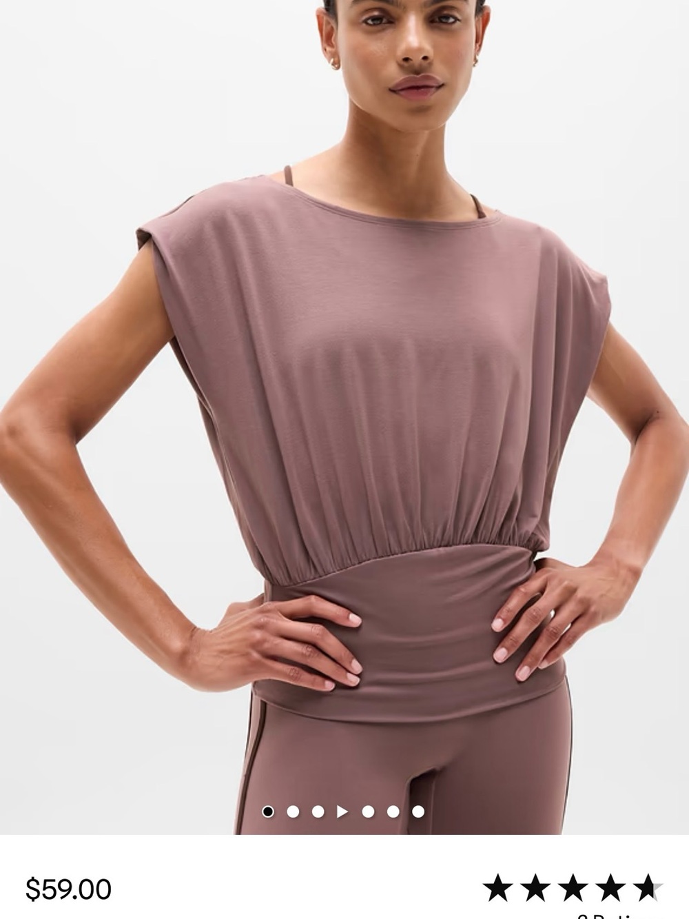 Athleta Dream Drape Tencel T-Shirt